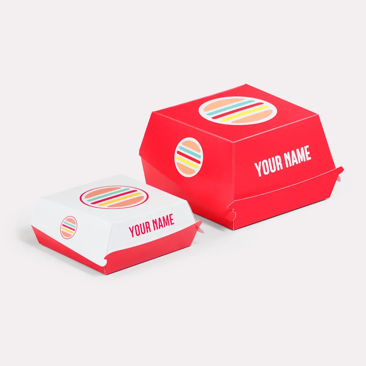 Hamburgerverpakking