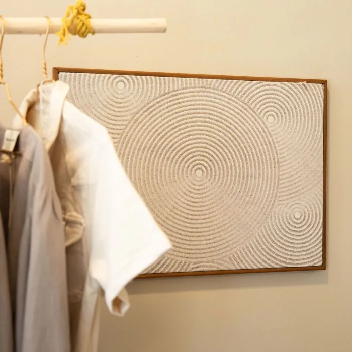 Houten textielframe met eigen print