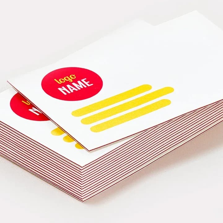 Multiloft® Visitekaartjes met Kleurrijke Tussenvellen